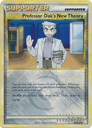 Professor Oak's New Theory (101/123) (League Promo) [HeartGold & SoulSilver: Base Set] | Game Master's Emporium (The New GME)