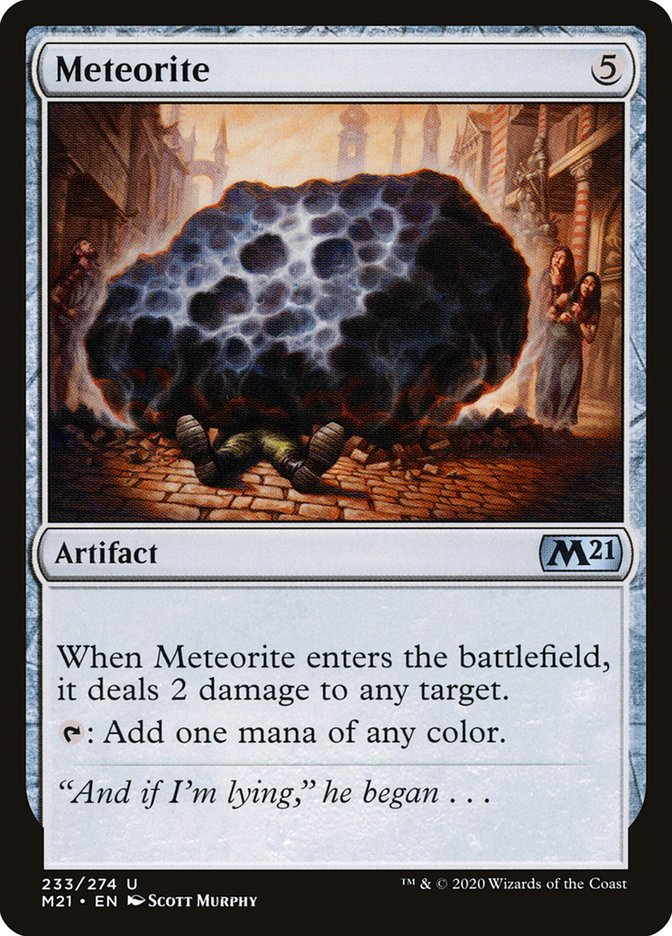 Meteorite [Core Set 2021] | Game Master's Emporium (The New GME)