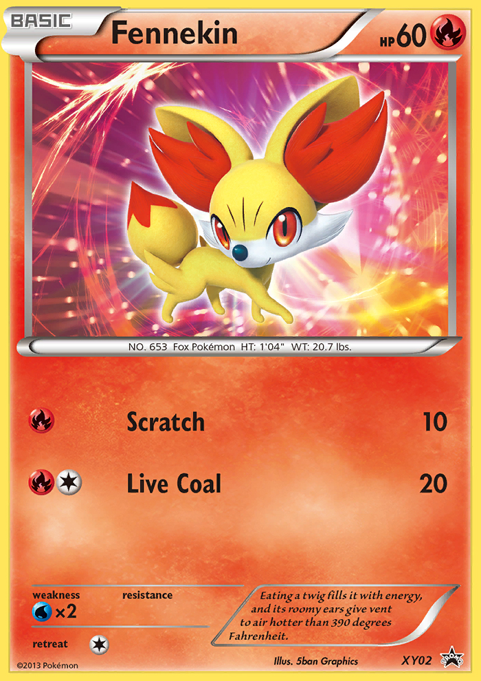 Fennekin (XY02) [XY: Black Star Promos] | Game Master's Emporium (The New GME)