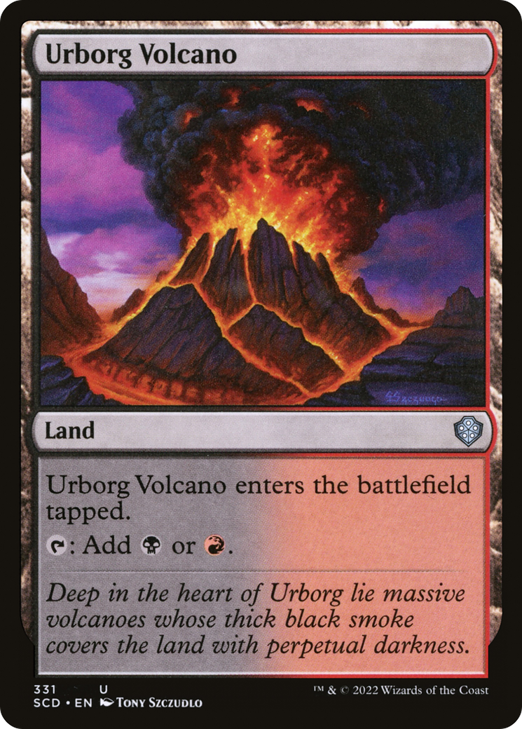 Urborg Volcano [Starter Commander Decks] | Game Master's Emporium (The New GME)