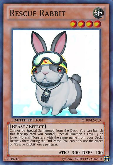 Rescue Rabbit [CT09-EN015] Super Rare | Game Master's Emporium (The New GME)