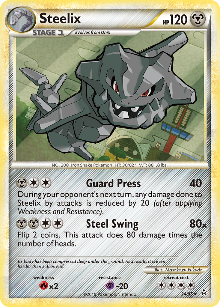 Steelix (24/95) [HeartGold & SoulSilver: Unleashed] | Game Master's Emporium (The New GME)