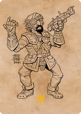 Jan Jansen, Chaos Crafter Art Card (Gold-Stamped) [Commander Legends: Battle for Baldur's Gate Art Series] | Game Master's Emporium (The New GME)