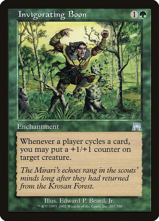 Invigorating Boon [Onslaught] | Game Master's Emporium (The New GME)