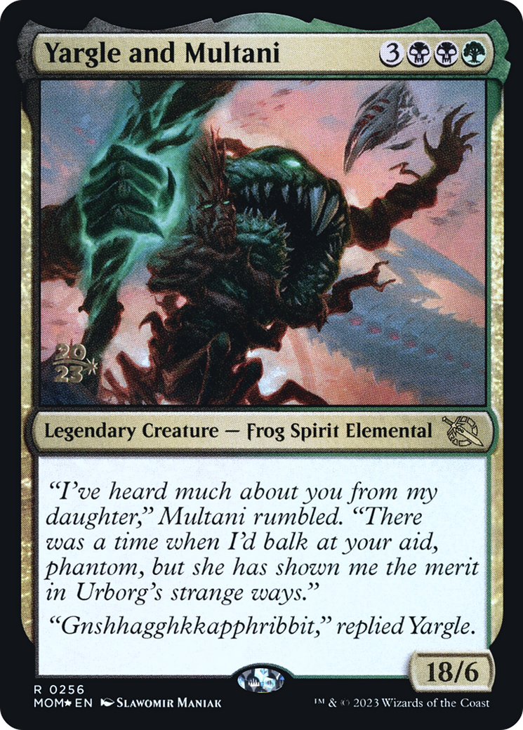 Yargle and Multani [March of the Machine Prerelease Promos] | Game Master's Emporium (The New GME)