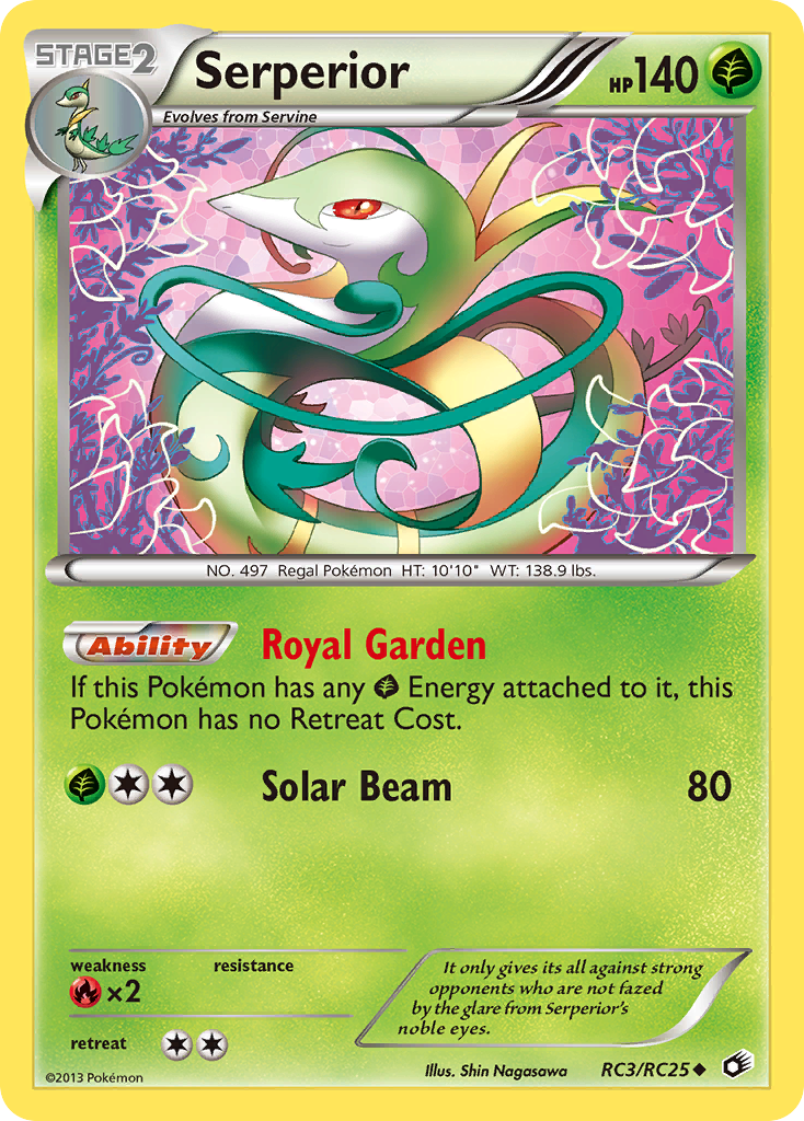Serperior (RC3/RC25) [Black & White: Legendary Treasures] | Game Master's Emporium (The New GME)