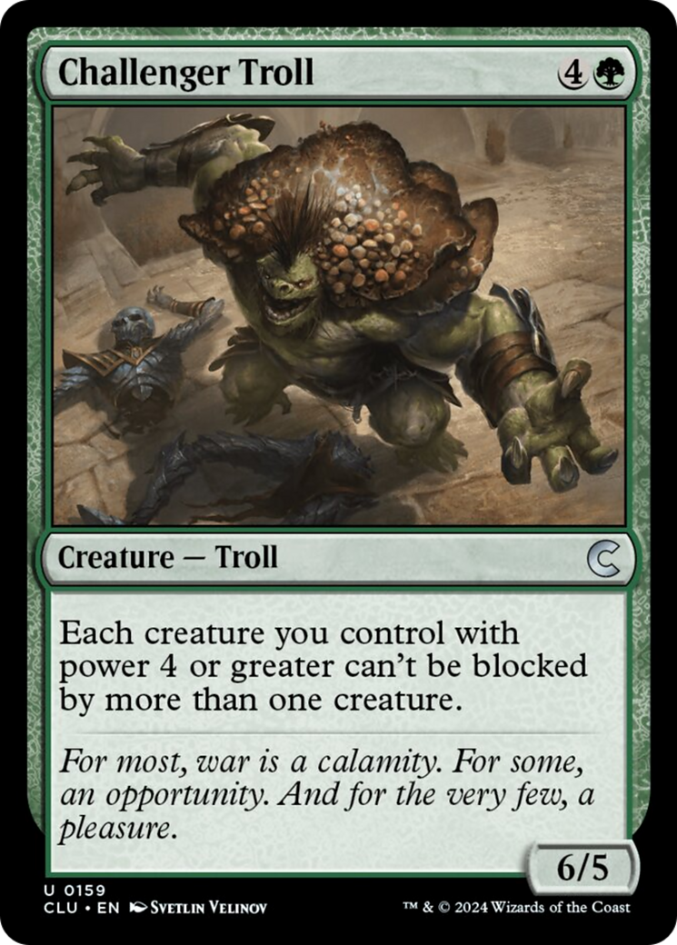 Challenger Troll [Ravnica: Clue Edition] | Game Master's Emporium (The New GME)