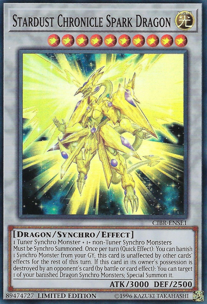 Stardust Chronicle Spark Dragon [CIBR-ENSE1] Super Rare | Game Master's Emporium (The New GME)