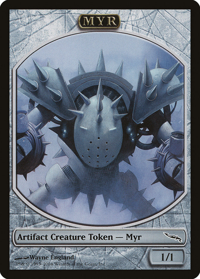 Myr Token [Magic Player Rewards 2004] | Game Master's Emporium (The New GME)