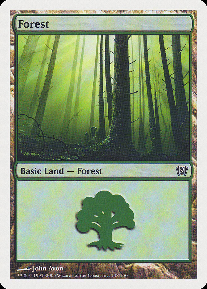 Forest (348) [Ninth Edition] | Game Master's Emporium (The New GME)