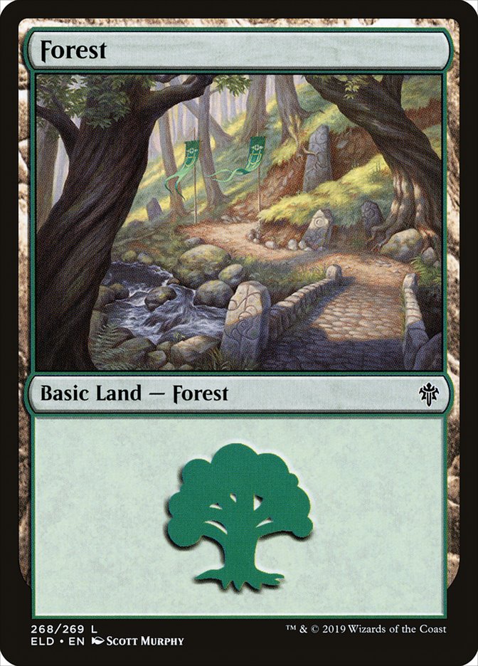 Forest (268) [Throne of Eldraine] | Game Master's Emporium (The New GME)