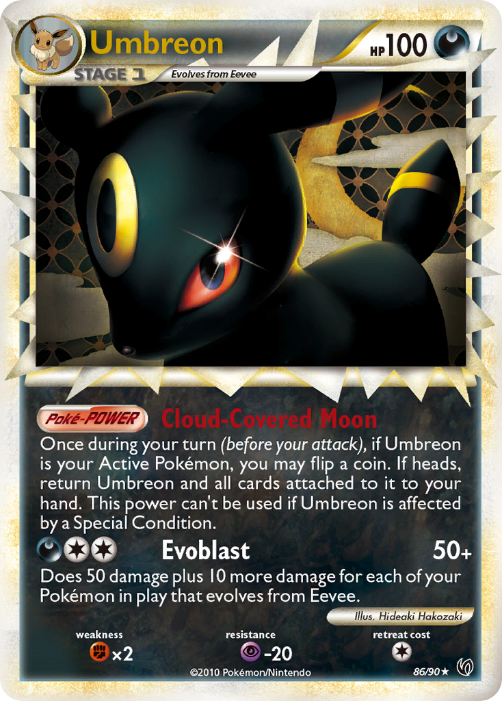 Umbreon (86/90) [HeartGold & SoulSilver: Undaunted] | Game Master's Emporium (The New GME)