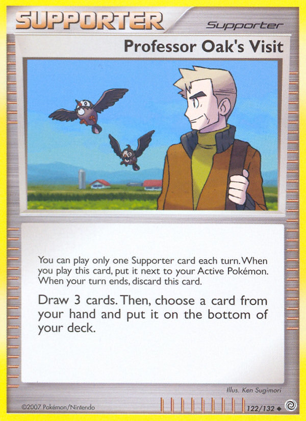 Professor Oak's Visit (122/132) [Diamond & Pearl: Secret Wonders] | Game Master's Emporium (The New GME)