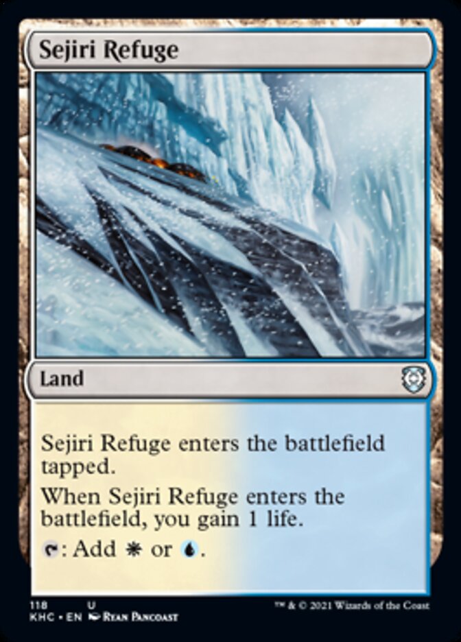 Sejiri Refuge [Kaldheim Commander] | Game Master's Emporium (The New GME)
