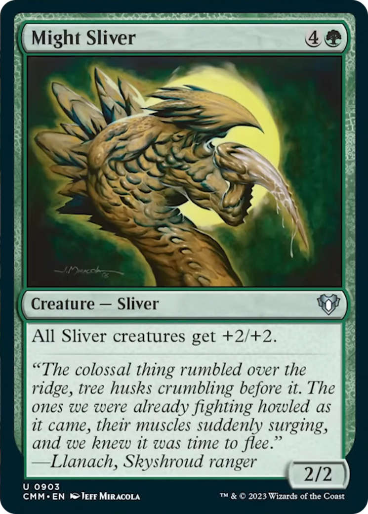 Might Sliver [Commander Masters] | Game Master's Emporium (The New GME)