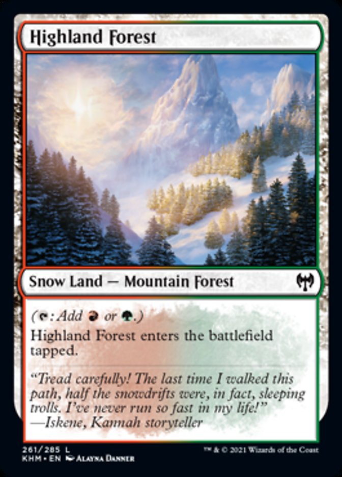 Highland Forest [Kaldheim] | Game Master's Emporium (The New GME)
