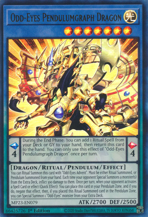 Odd-Eyes Pendulumgraph Dragon [MP23-EN079] Ultra Rare | Game Master's Emporium (The New GME)