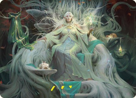 Galadriel, Gift-Giver Art Card [The Lord of the Rings: Tales of Middle-earth Art Series] | Game Master's Emporium (The New GME)