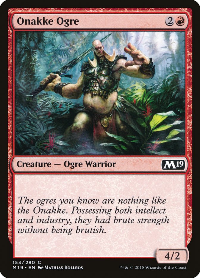 Onakke Ogre [Core Set 2019] | Game Master's Emporium (The New GME)