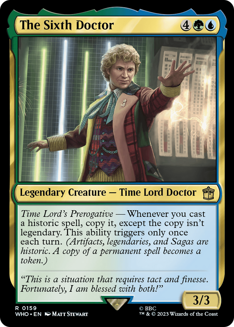 The Sixth Doctor [Doctor Who] | Game Master's Emporium (The New GME)