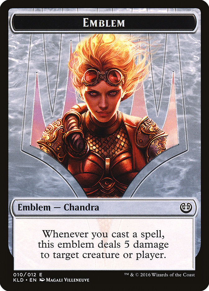 Chandra, Torch of Defiance Emblem [Kaladesh Tokens] | Game Master's Emporium (The New GME)