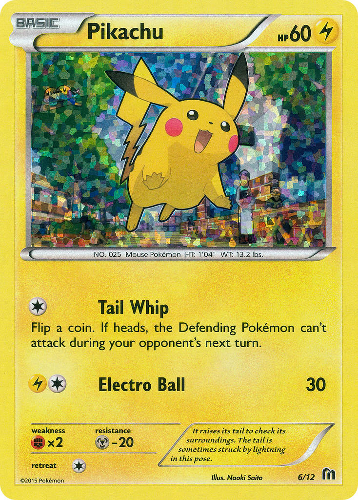 Pikachu (6/12) [McDonald's Promos: 2016 Collection] | Game Master's Emporium (The New GME)