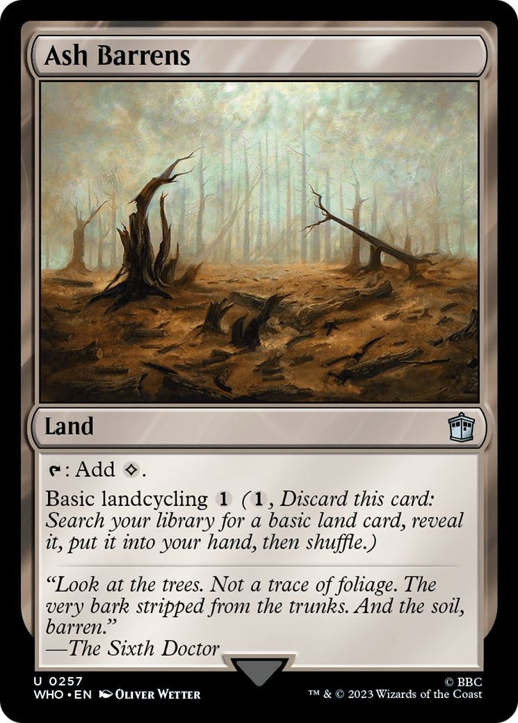 Ash Barrens [Doctor Who] | Game Master's Emporium (The New GME)