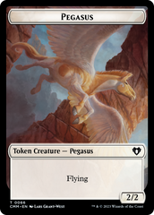 Copy (54) // Pegasus Double-Sided Token [Commander Masters Tokens] | Game Master's Emporium (The New GME)