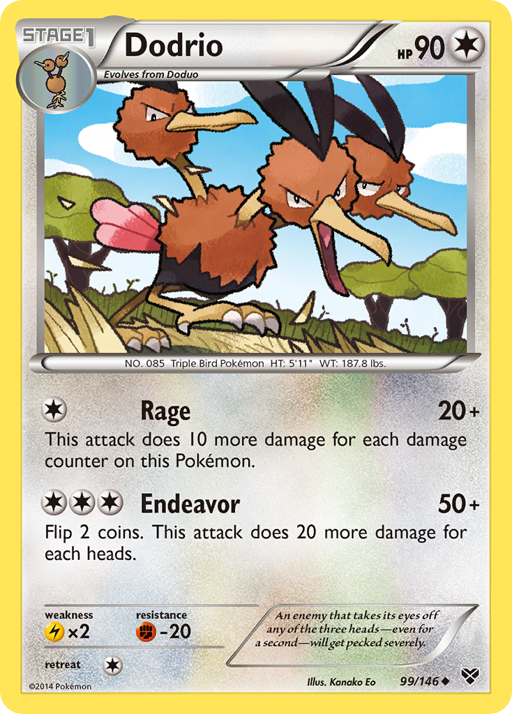 Dodrio (99/146) [XY: Base Set] | Game Master's Emporium (The New GME)