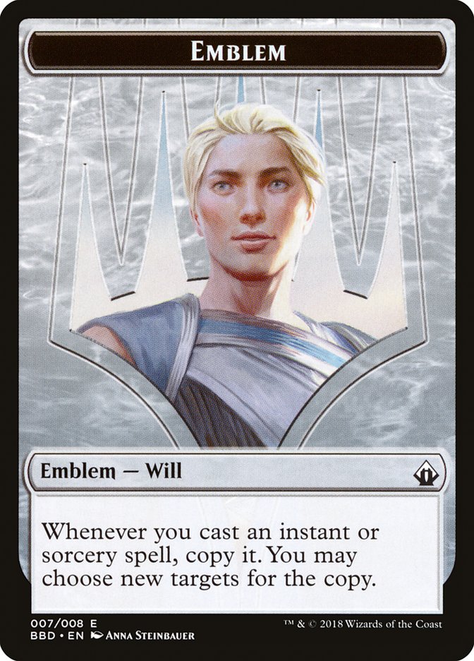 Will Kenrith Emblem [Battlebond Tokens] | Game Master's Emporium (The New GME)