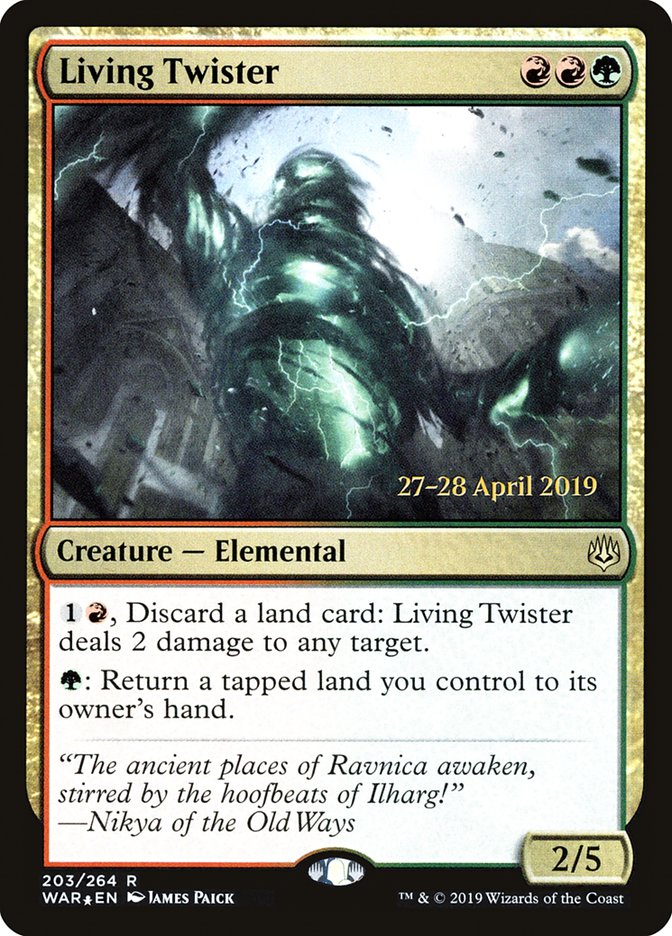 Living Twister [War of the Spark Prerelease Promos] | Game Master's Emporium (The New GME)