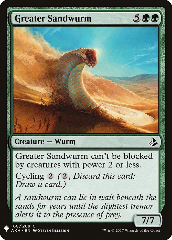 Greater Sandwurm [Mystery Booster] | Game Master's Emporium (The New GME)