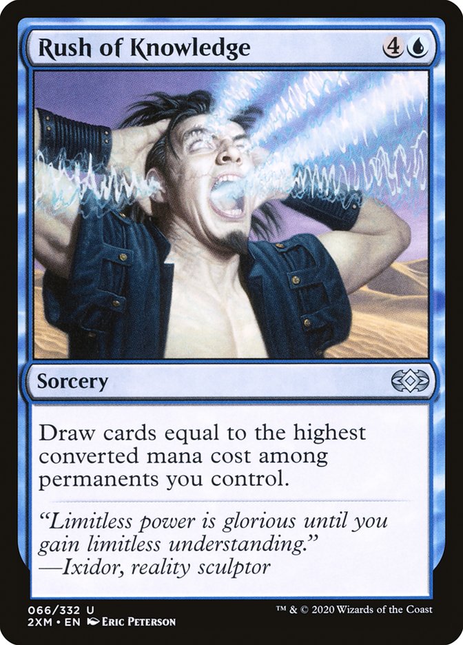 Rush of Knowledge [Double Masters] | Game Master's Emporium (The New GME)