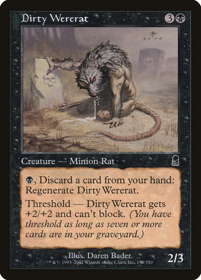 Dirty Wererat [Odyssey] | Game Master's Emporium (The New GME)
