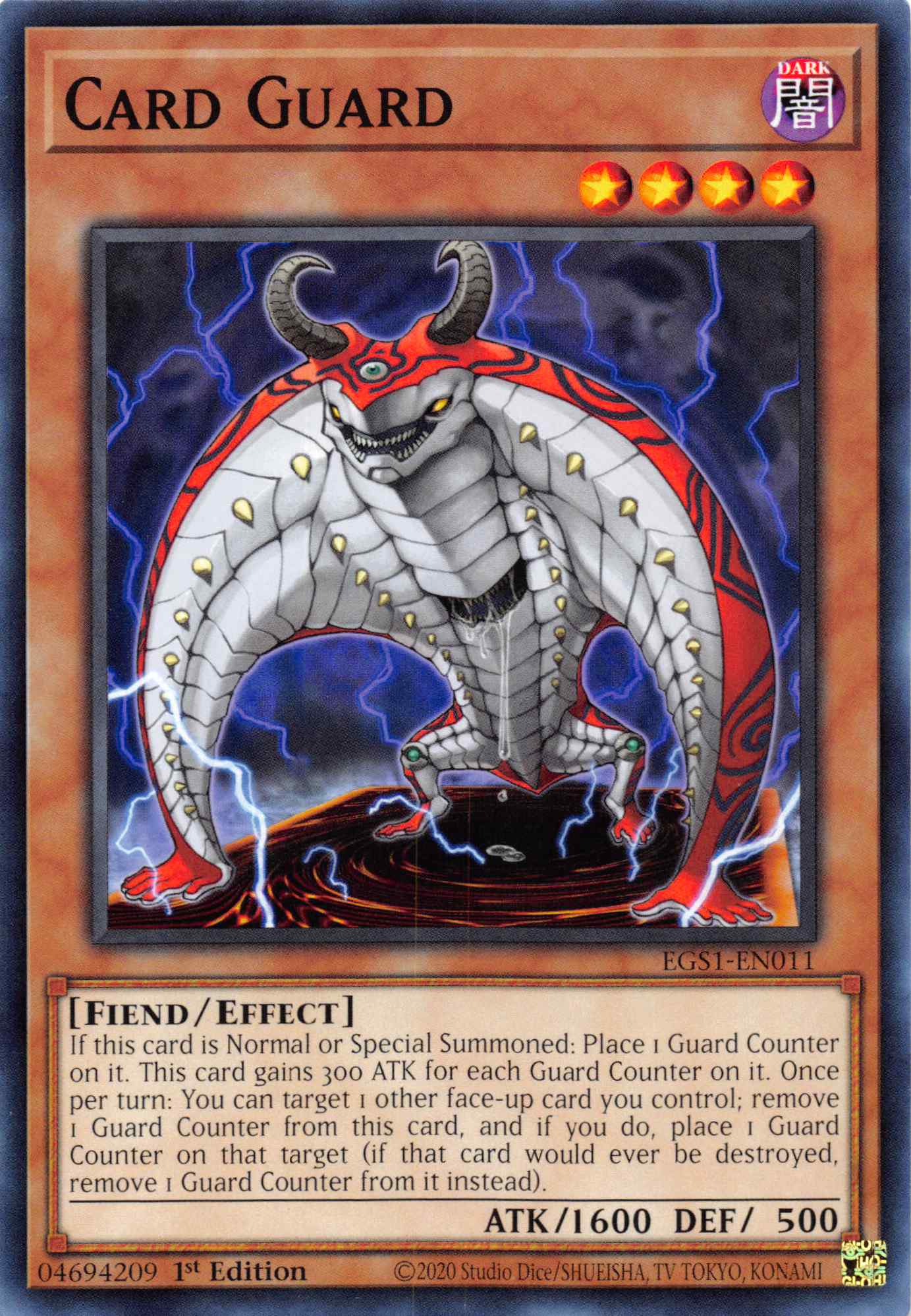 Card Guard [EGS1-EN011] Common | Game Master's Emporium (The New GME)