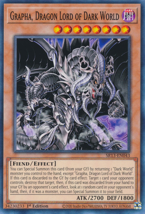 Grapha, Dragon Lord of Dark World [SR13-EN043] Common | Game Master's Emporium (The New GME)