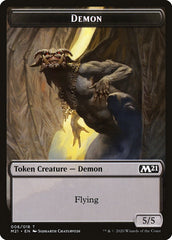 Angel // Demon Double-Sided Token [Core Set 2021 Tokens] | Game Master's Emporium (The New GME)