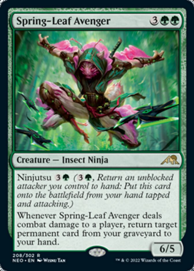 Spring-Leaf Avenger [Kamigawa: Neon Dynasty] | Game Master's Emporium (The New GME)