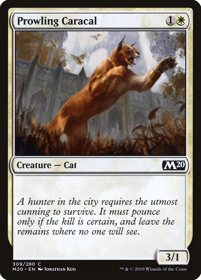 Prowling Caracal [Core Set 2020] | Game Master's Emporium (The New GME)