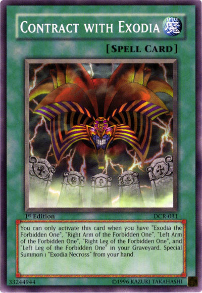 Contract with Exodia [DCR-031] Common | Game Master's Emporium (The New GME)