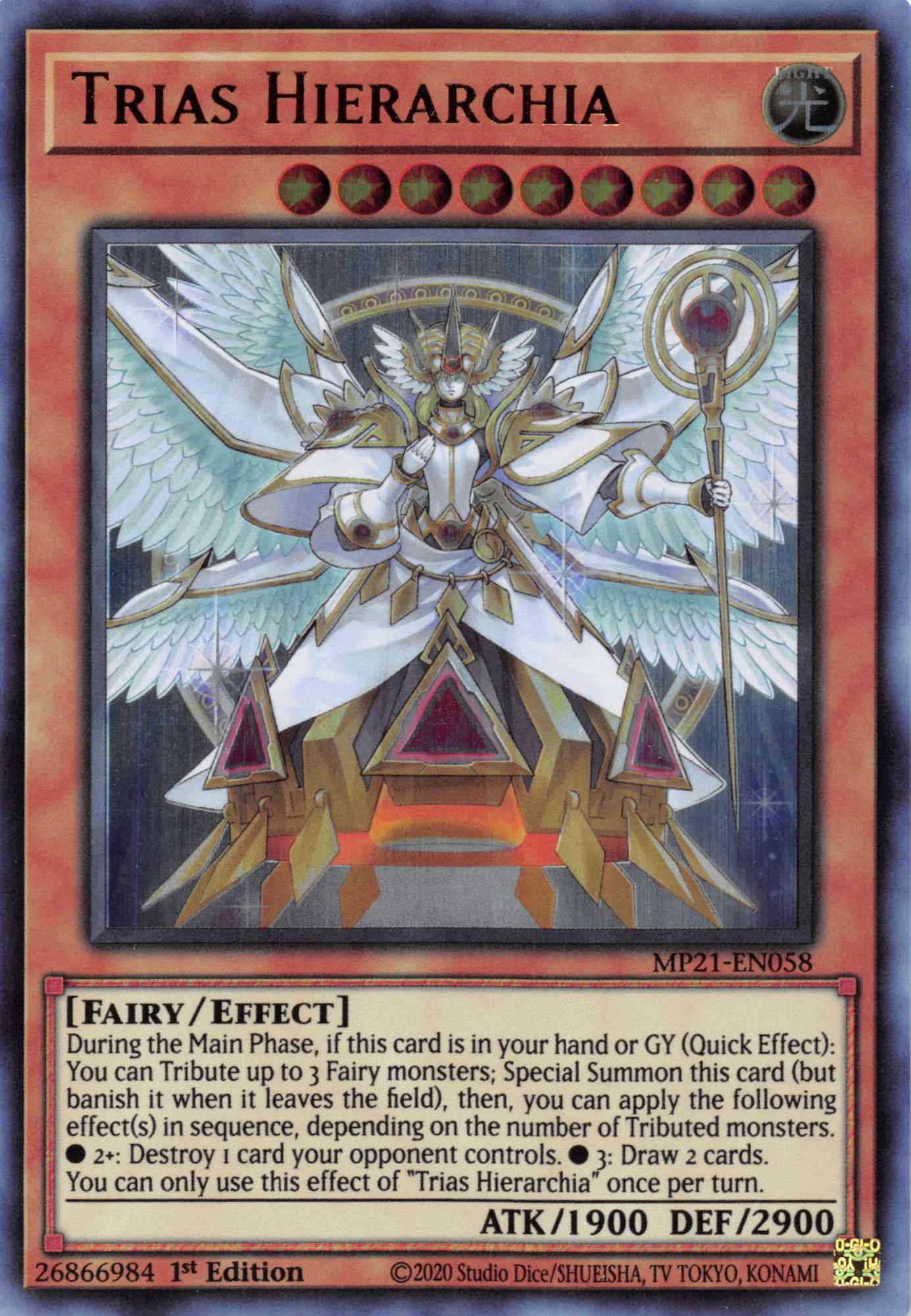 Trias Hierarchia [MP21-EN058] Ultra Rare | Game Master's Emporium (The New GME)