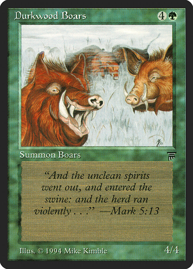 Durkwood Boars [Legends] | Game Master's Emporium (The New GME)