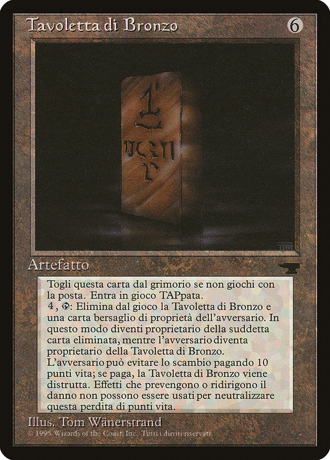 Bronze Tablet (Italian) - "Tavoletta di Bronzo" [Rinascimento] | Game Master's Emporium (The New GME)