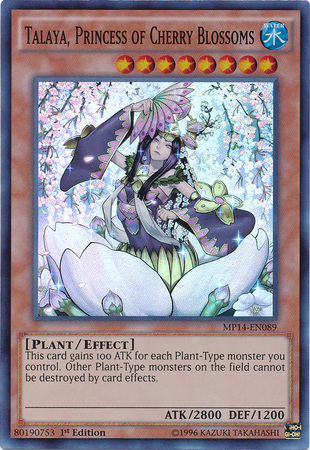 Talaya, Princess of Cherry Blossoms [MP14-EN089] Super Rare | Game Master's Emporium (The New GME)