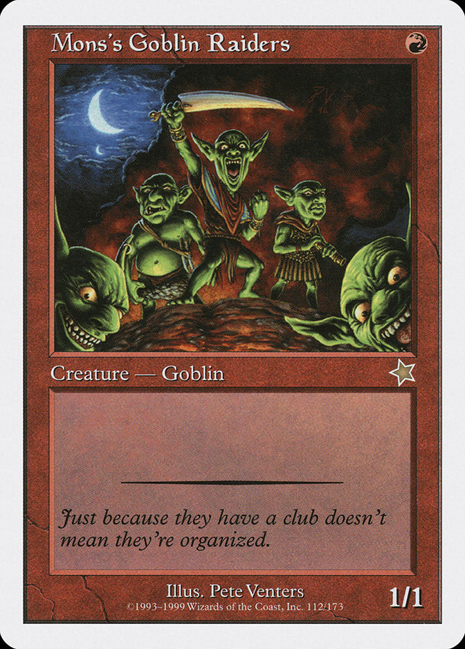 Mons's Goblin Raiders [Starter 1999] | Game Master's Emporium (The New GME)