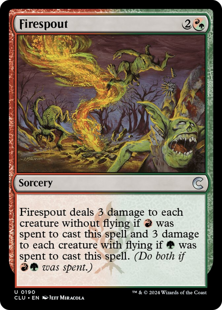 Firespout [Ravnica: Clue Edition] | Game Master's Emporium (The New GME)