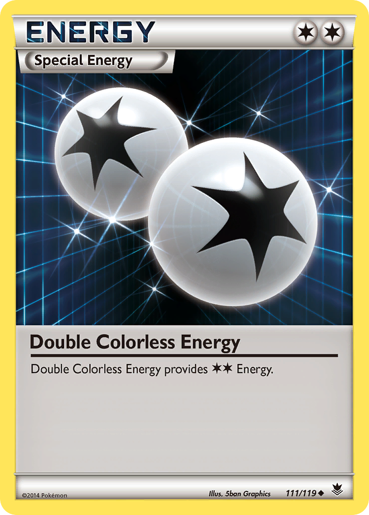 Double Colorless Energy (111/119) [XY: Phantom Forces] | Game Master's Emporium (The New GME)