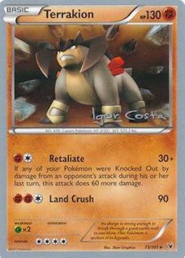 Terrakion (73/101) (Pesadelo Prism - Igor Costa) [World Championships 2012] | Game Master's Emporium (The New GME)