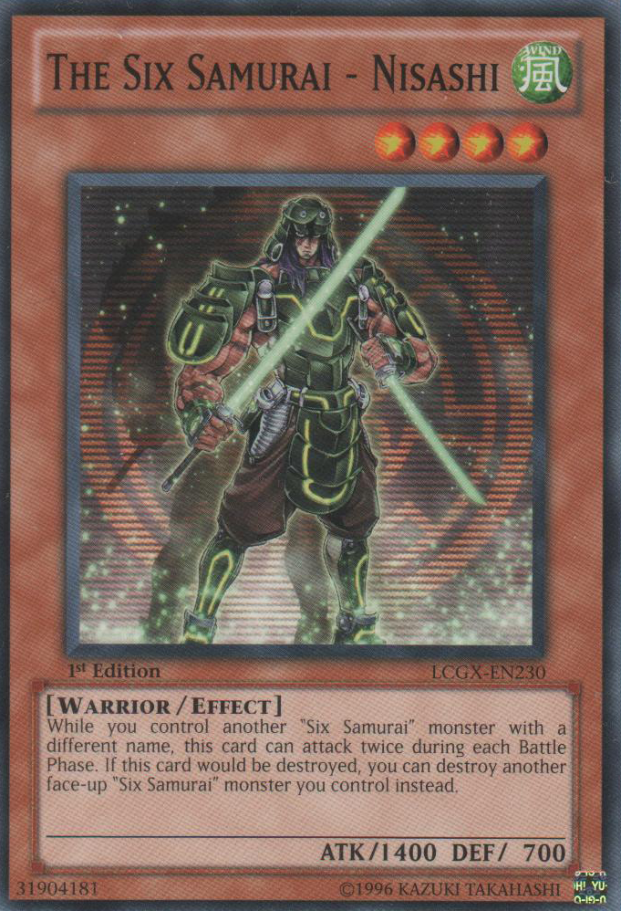 The Six Samurai - Nisashi [LCGX-EN230] Common | Game Master's Emporium (The New GME)