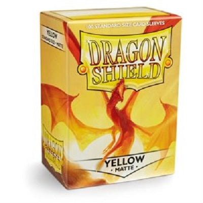 Dragon Shield Matte Yellow Sleeves 100 | Game Master's Emporium (The New GME)